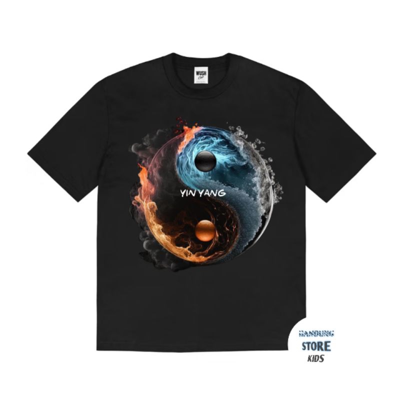 YIN YANG kaos Anak & Dewasa Algoritma Alam YIN YANG