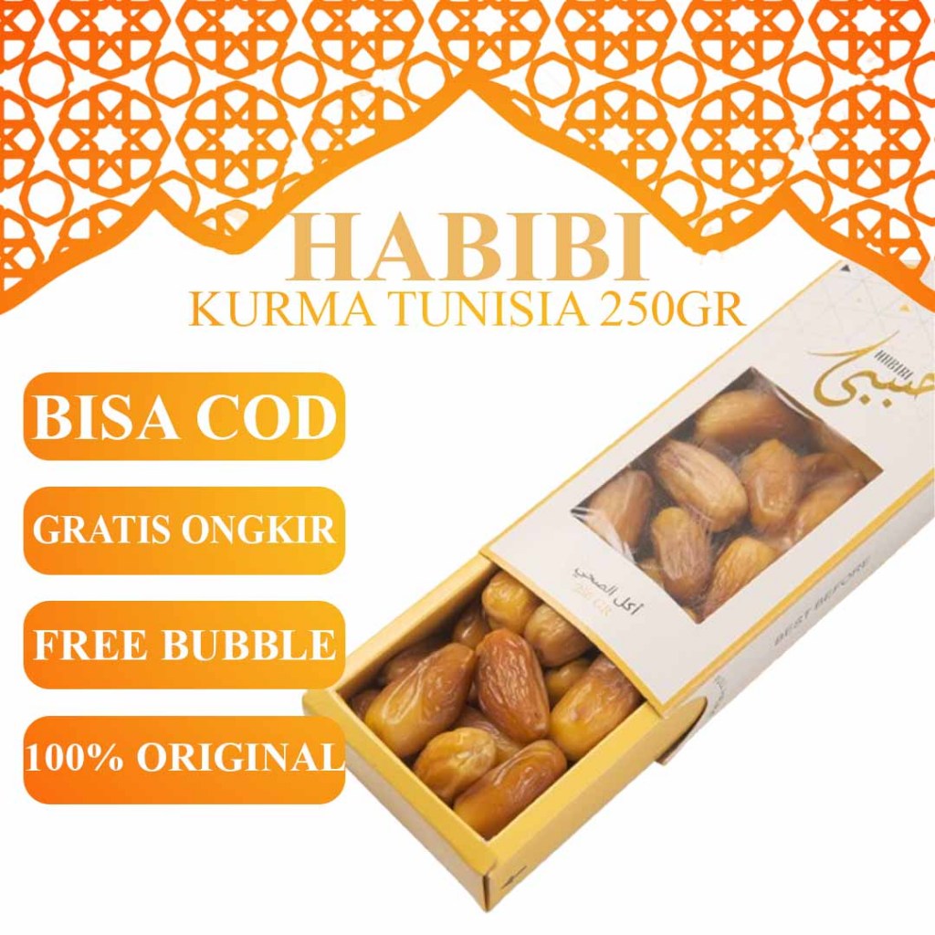 

Kurma Tunisia Premium HABIBI 250Gr