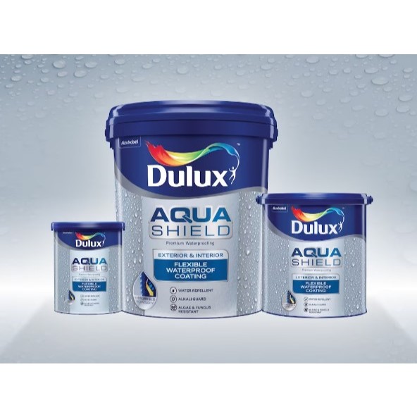 DULUX AQUASHIELD Flexible  20 KG - CAT WATERPROOFING DULUX CAT TEMBOK WATERPROOFING