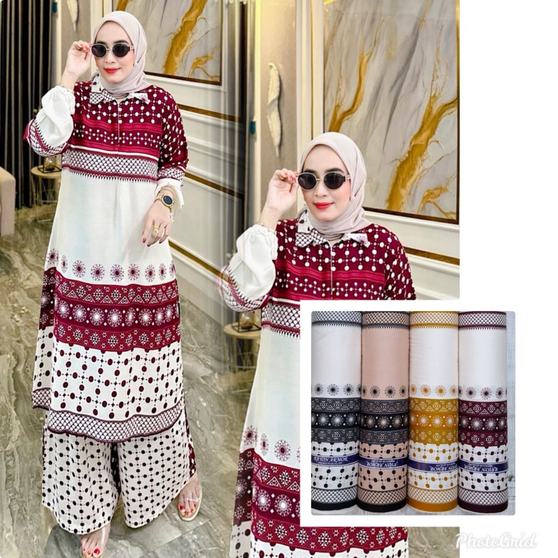 Setelan Kulot Tunik
