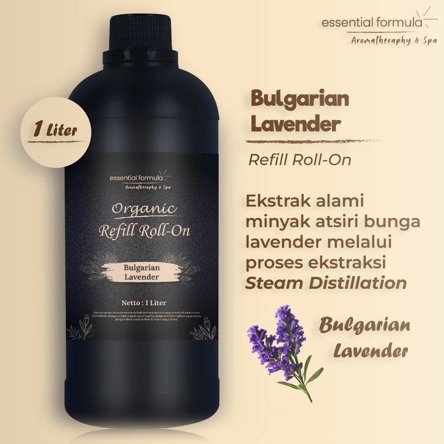 Bulgarian Lavender Essential Oil ROLLON Netto 100ml 250ml 500ml 1Liter