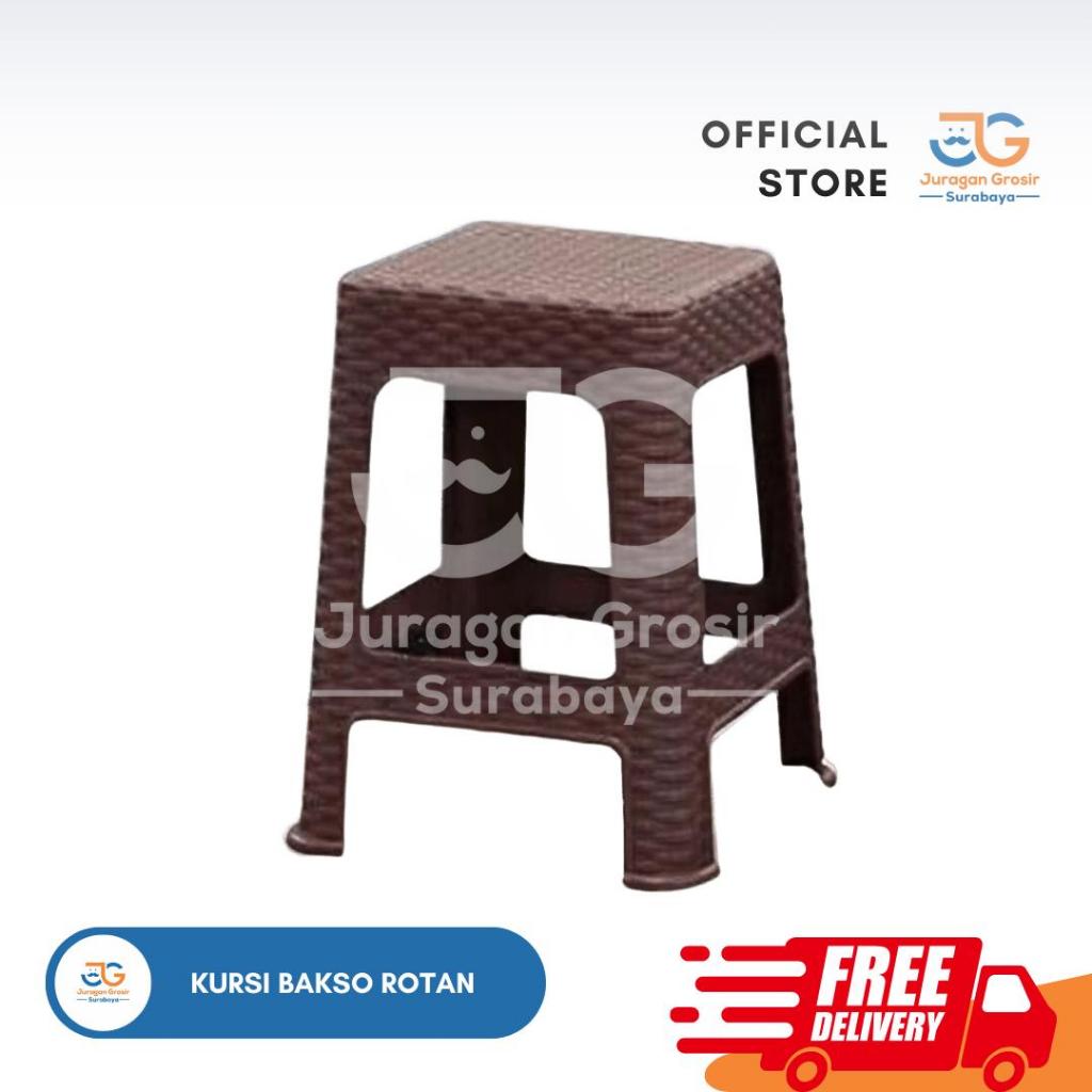 (JGS) KURSI BAKSO ROTAN KURSI PLASTIK KURSI BAKSO PLASTIK ROTAN