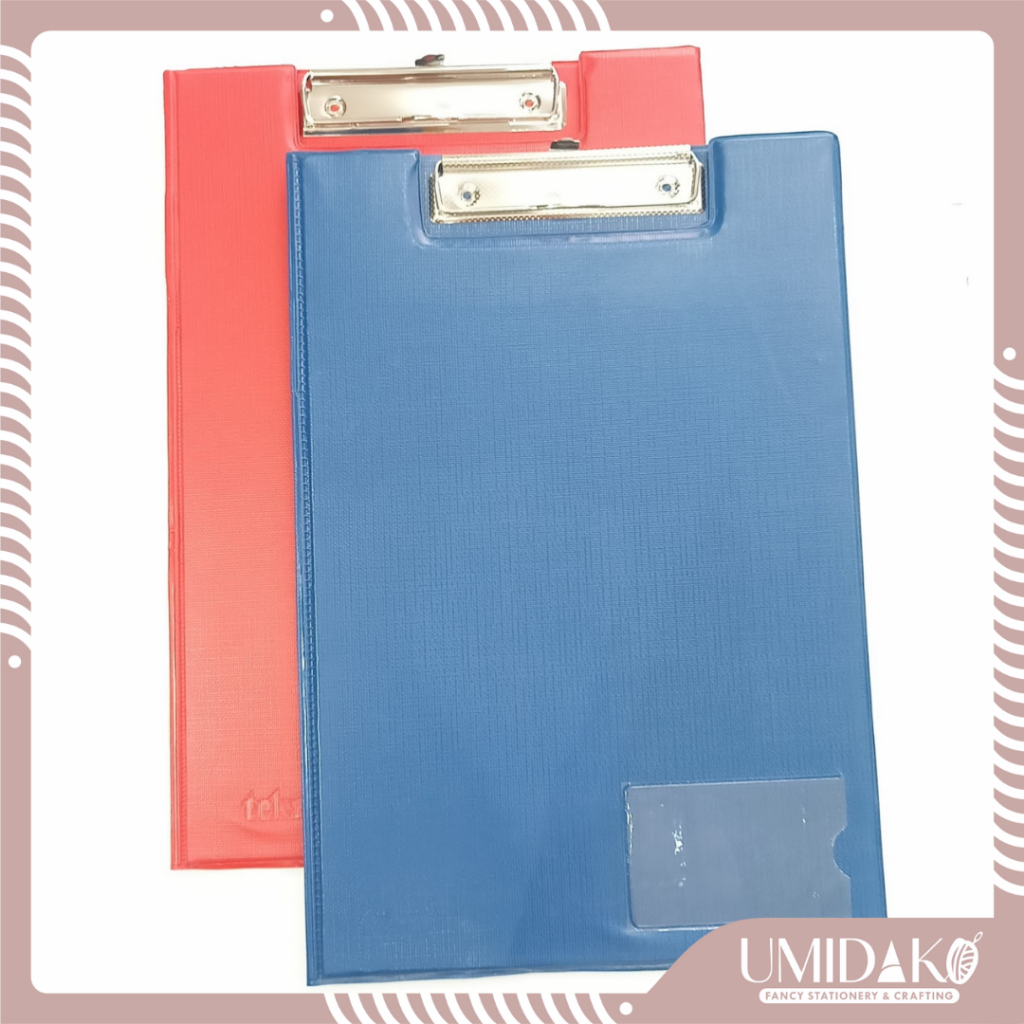

[UMIDAKO] CLIPBOARD FILE/PAPAN KERANI/PAPAN DADA TEKA DOUBLE MIX