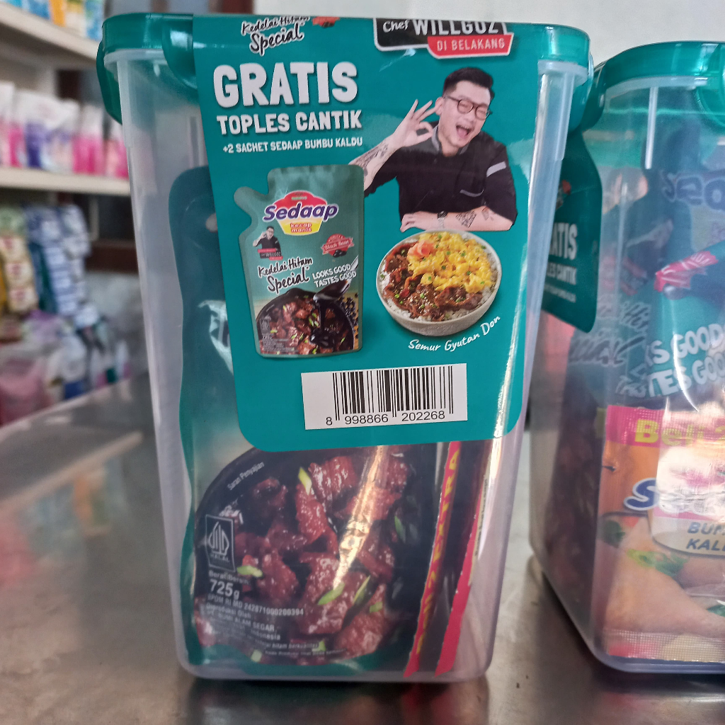 

PAKET PROMO MURAH!!!KECAP MANIS SEDAAP 725GR GRATIS TOPLES CANTIK + 2PCS BUMBU