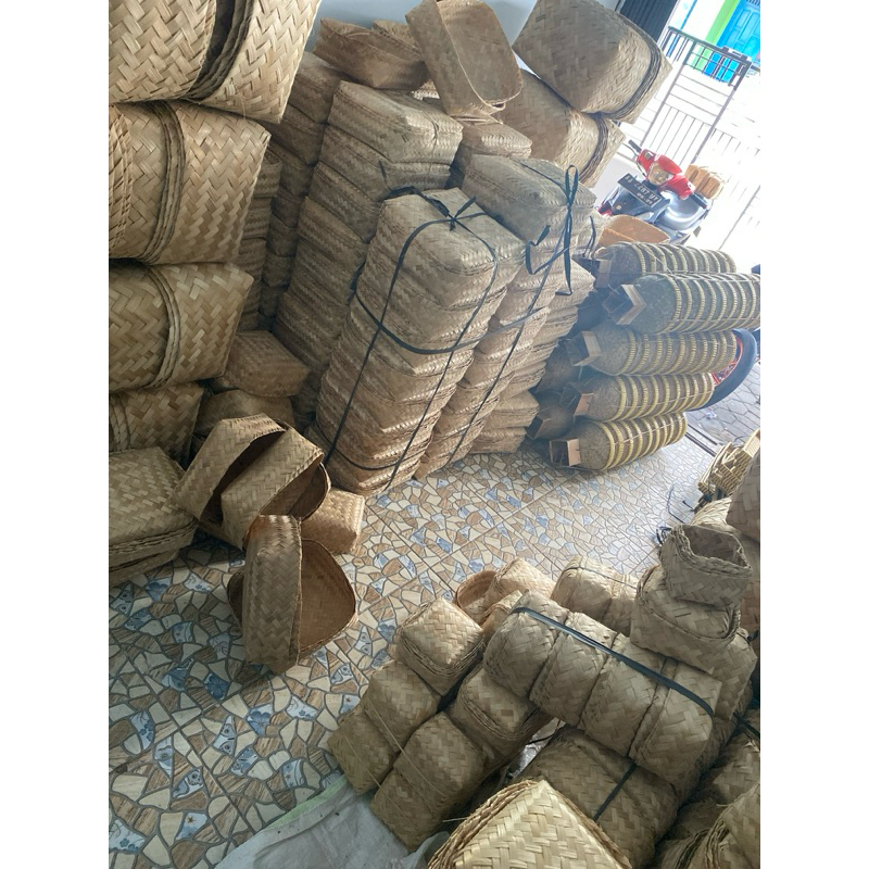 Grosir Besek Bambu Murah Berkualitas Box Souvernir Nasi Berkat Souvernir