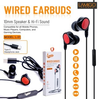 HF Headseat LAMIGO JACK TYPE C L-31 SUPER BASS XTRAA TYPE-C MAX