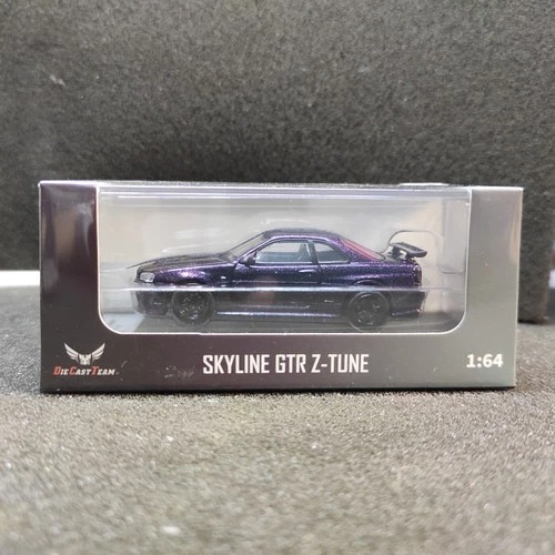 DCT x Topart 1:64 Nissan Skyline R34 Z-Tune Midnight Purple