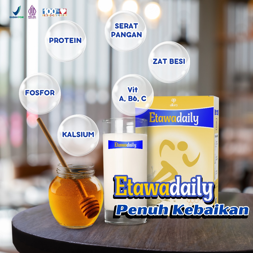 

ETAWA DAILY 1 BOX SUSU KAMBING ETAWA DENGAN MADU