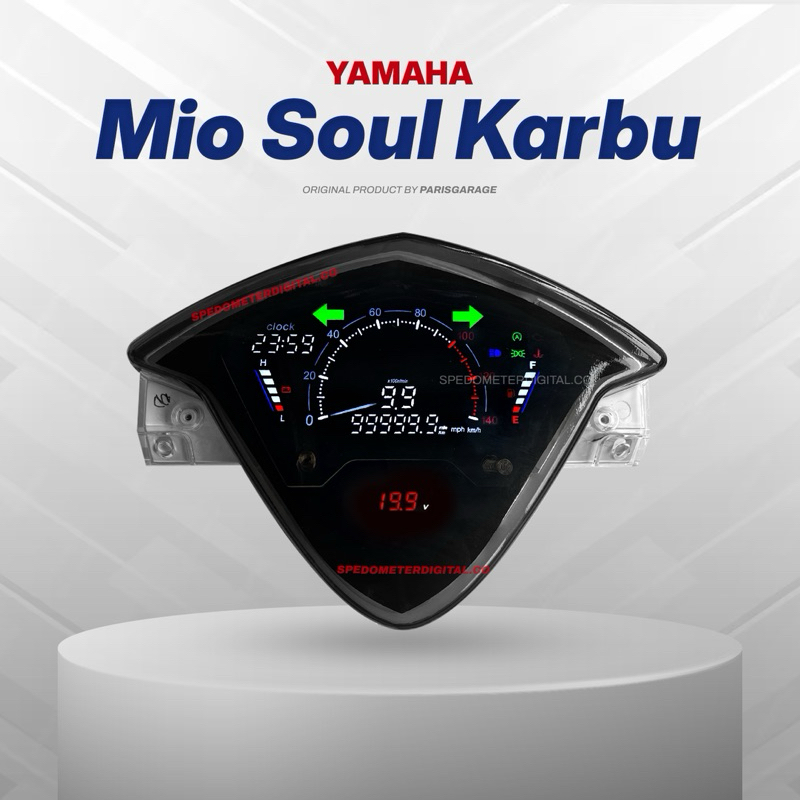 Spedometer Mio Soul Karbu / Speedometer Digital Mio Soul Karbu PNP V3