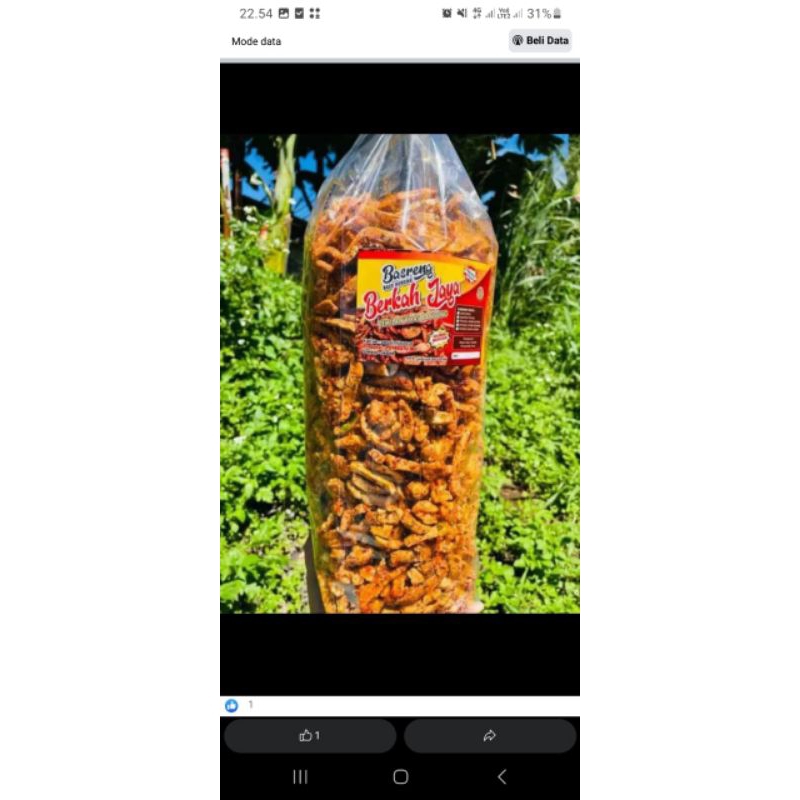 

basreng pedas daun jeruk