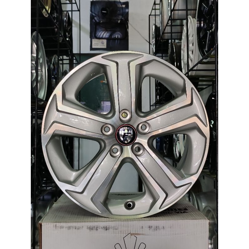 Velg Fortis Wheels R17 Pcd 5 x 114 Lebar 7 Et 40