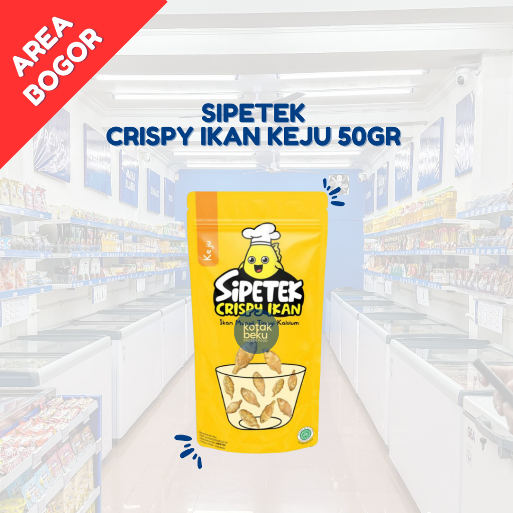 

SIPETEK CRISPY IKAN KEJU 50GR