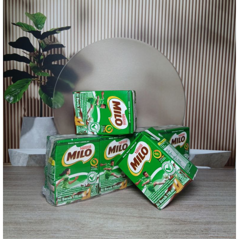 

《daily mart》promo susu milo kemasan 110ml 1pack isi 4pcs
