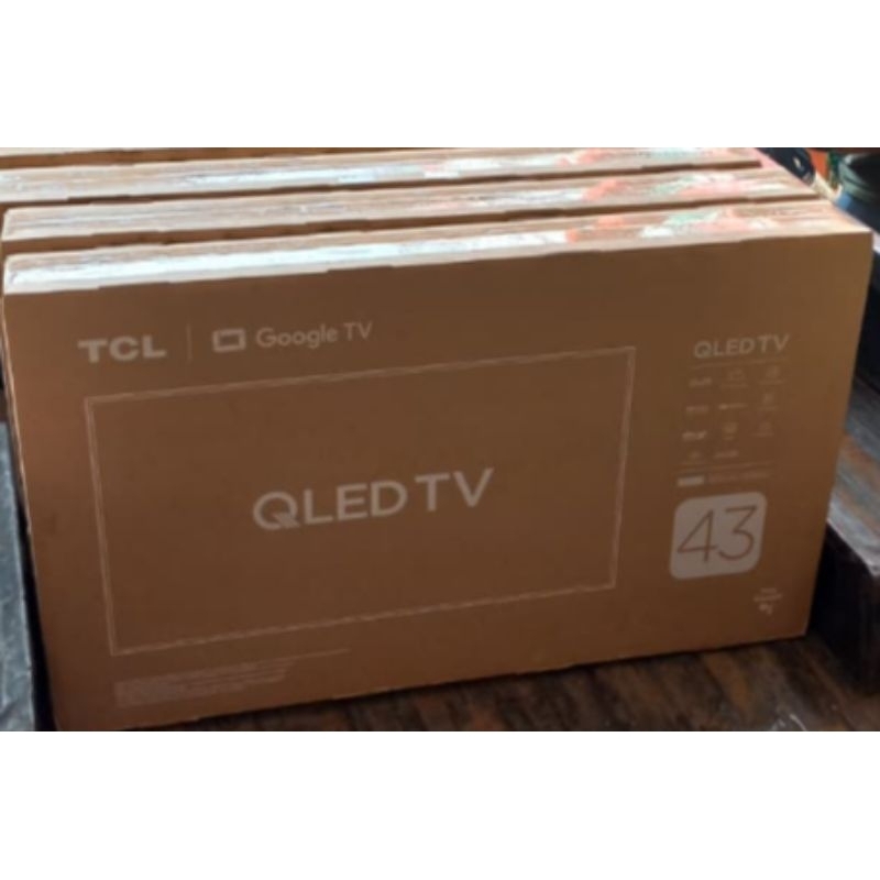 TCL 43 Inch QLED Direct LED Smart Google TV 4K UHD 43P7K