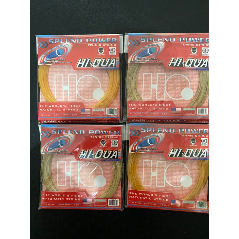 Senar Tennis HIQUA Splend Power Original