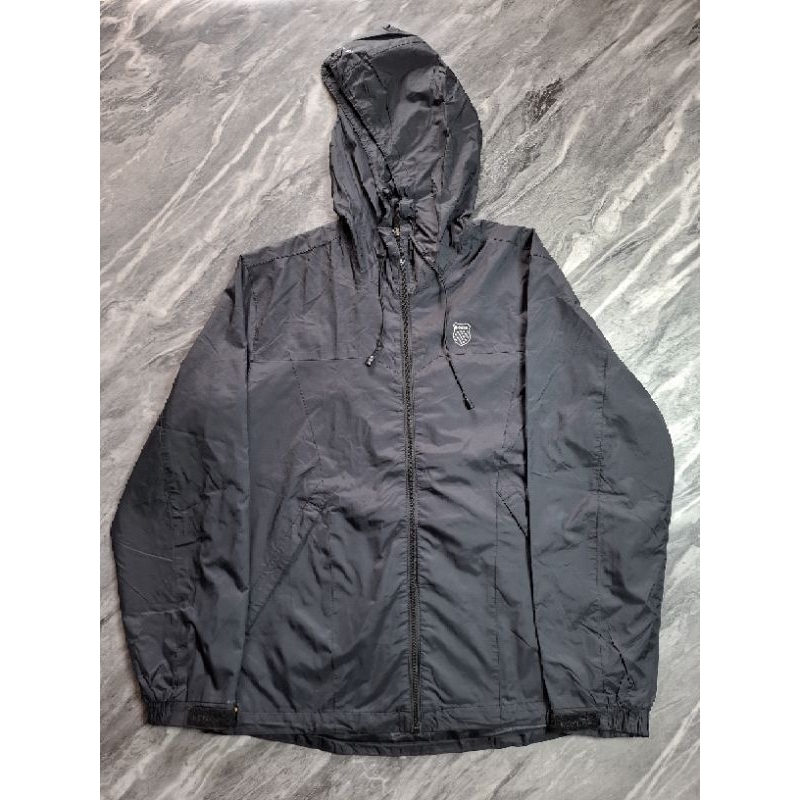Jaket Windbreaker K-Swiss Second Branded Mulus
