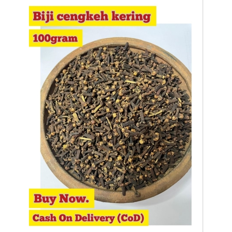 

Cengkeh kering/rempah Nusantara/100gram