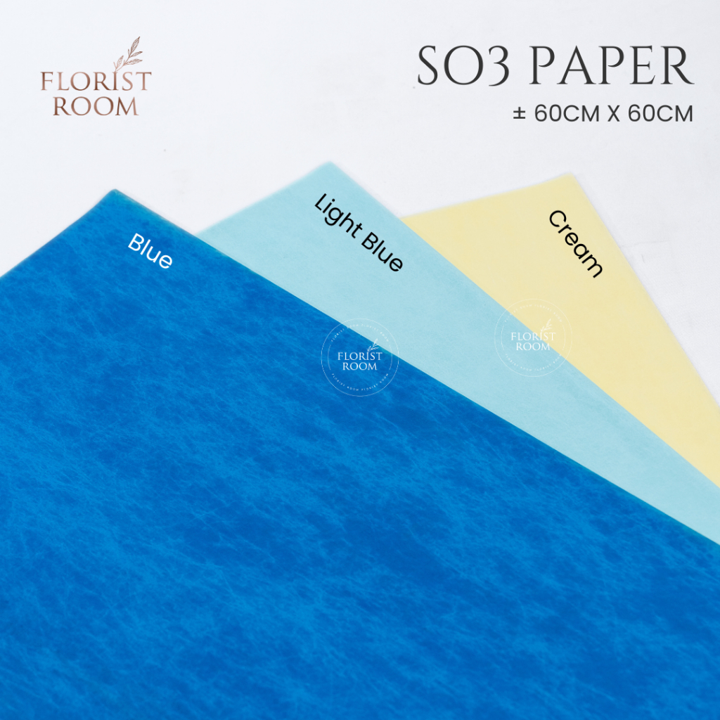 

SO3 Paper -Tissue -wrapping bunga -bungkus bunga -hamppers