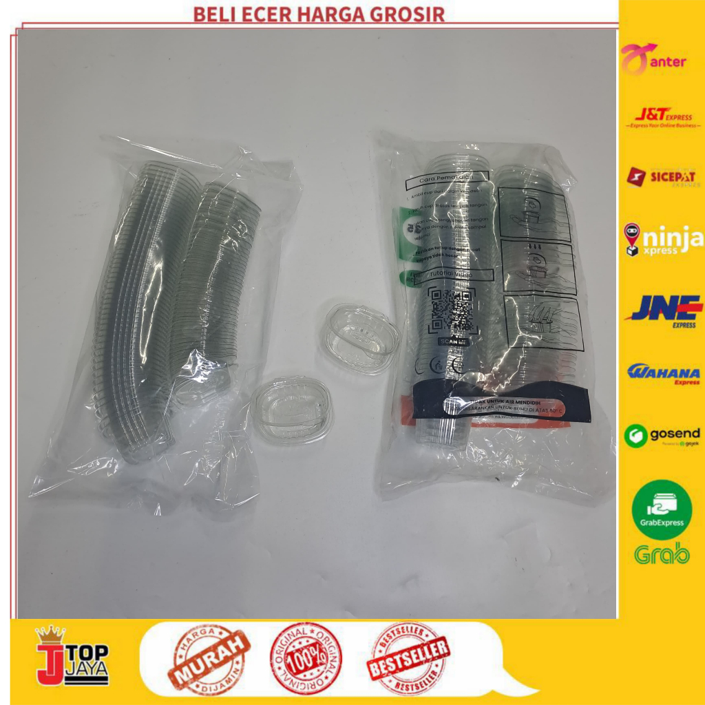 Cup Mika Puding Agar / Cup Mika Saus Sambal Food Grade