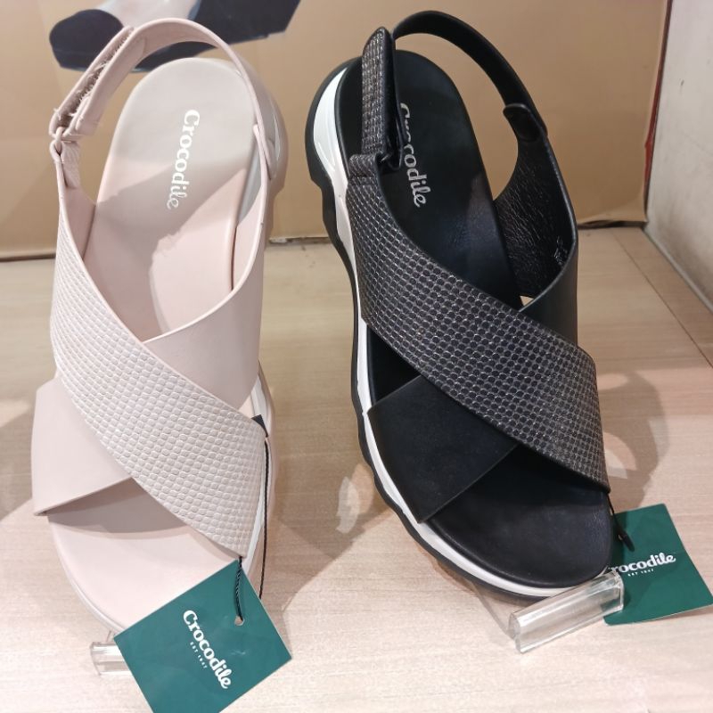 sepatu sandal wanita/sandal tali CROCODILE❗️ori by matahari