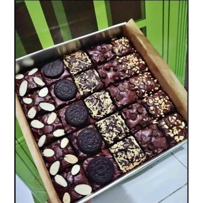

fudgy brownies 20x20