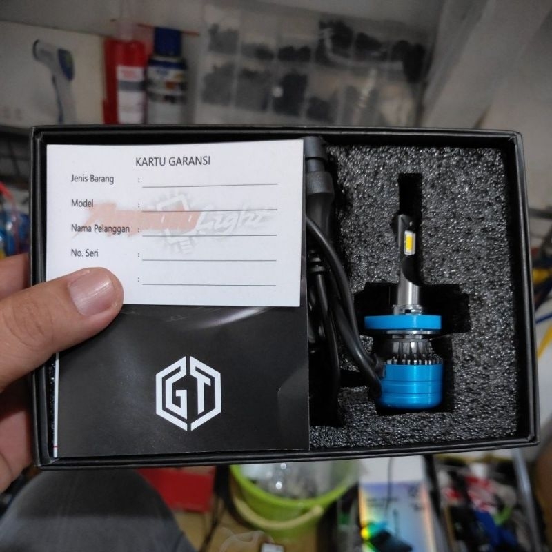 LED H11 3 WARNA ORIGINAL GT GARANSI 1YEAR