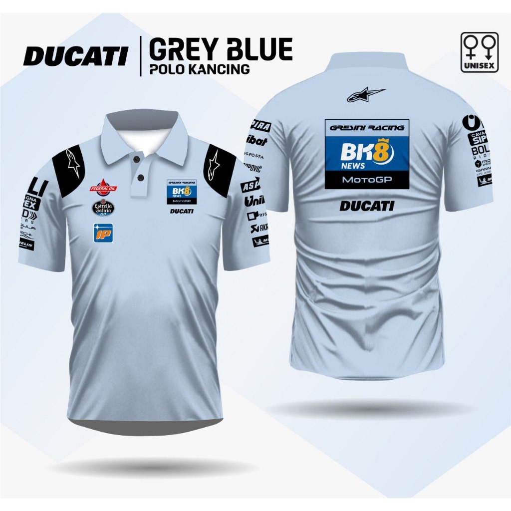 kaos jersey crew motogp ducati gresini racing crew motogp gresini 2025 racing balap