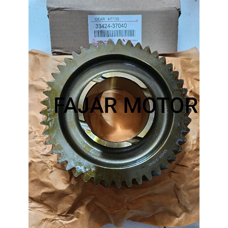 GIGI 2 HT130 NEW GEAR TRANSMISI DYNA HT130 NEW HT 130  33424-37040 TERTUTUP