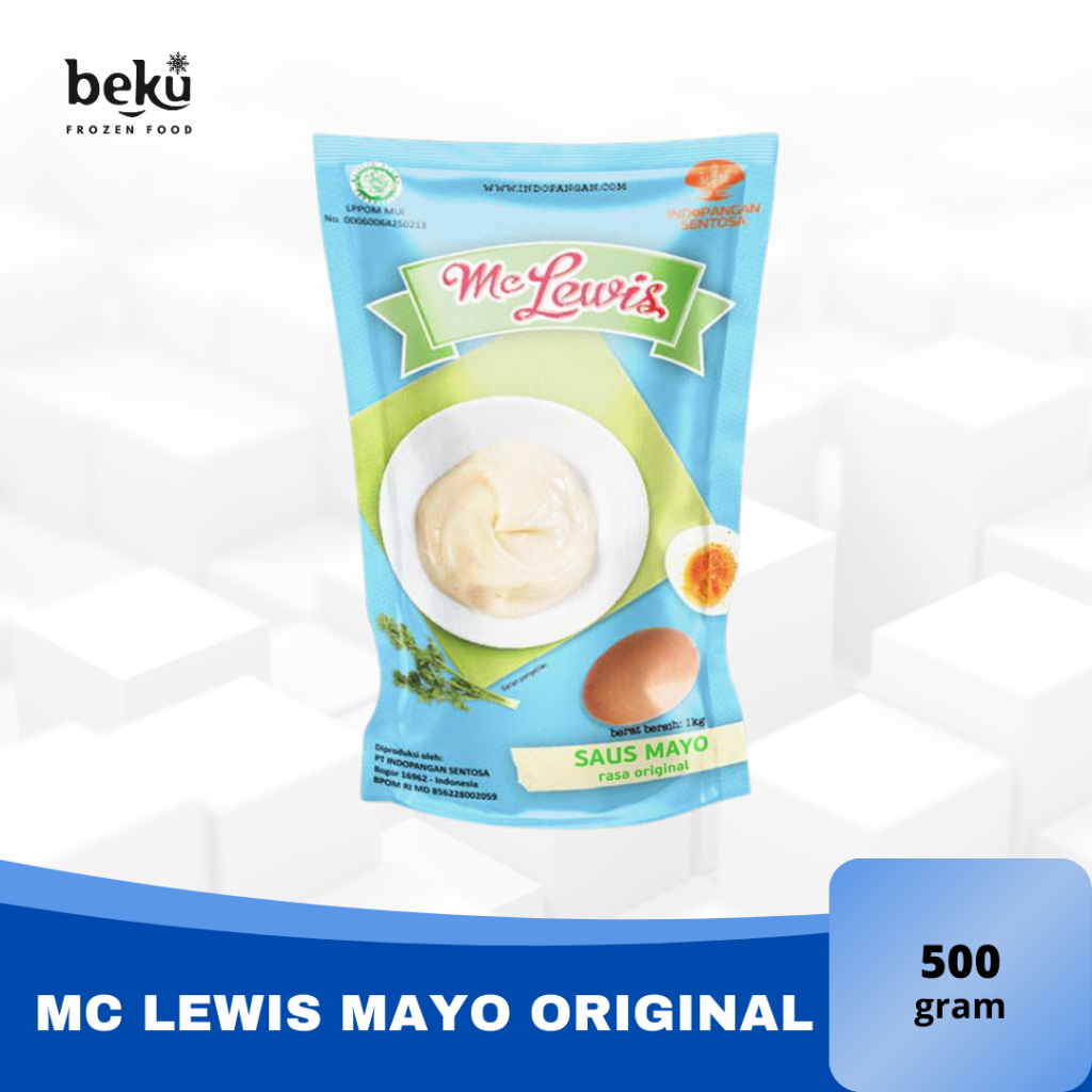 

[SOLO, JATENG] MC LEWIS MAYONAISE ORIGINAL - MC LEWIS MAYONES ORI (500g)
