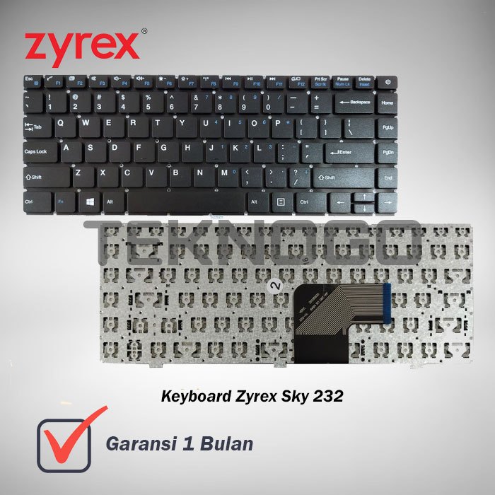 Keyboard Laptop ZYREX SKY 232