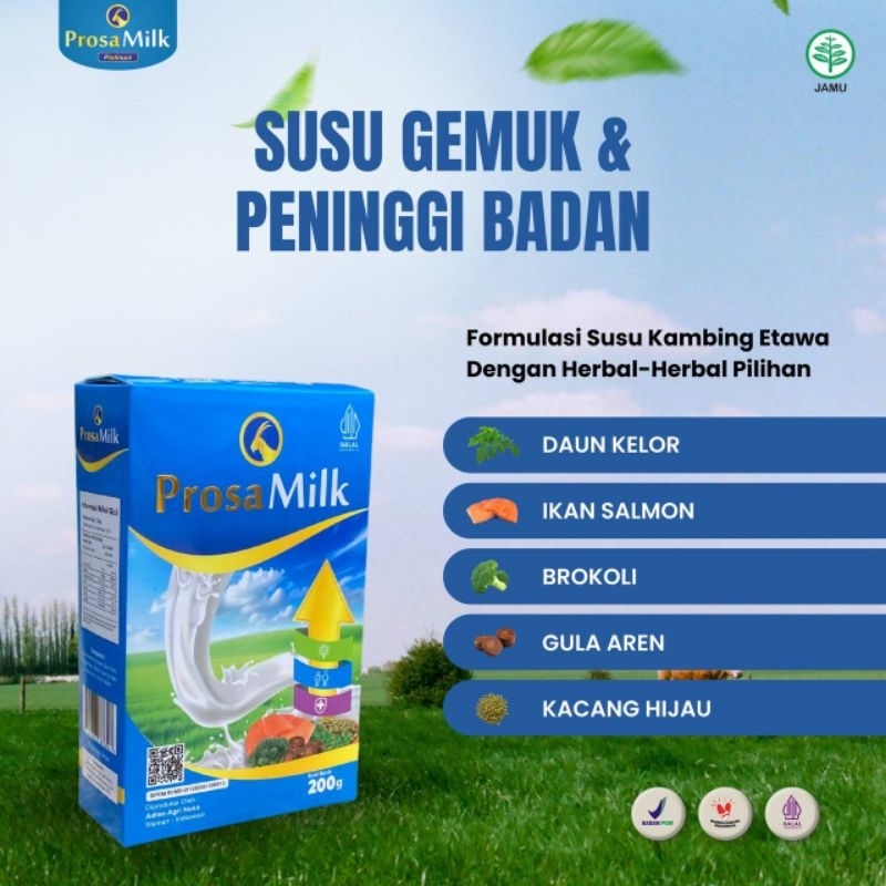

Susu Penggemuk Dan Peninggi Badan Prosamilk Platinum 200gr