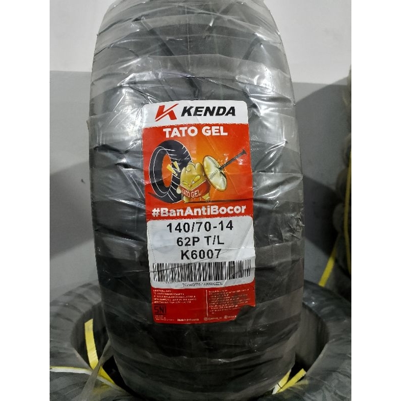 Ban kenda tatogel anti bocor 140/70-14 K6007