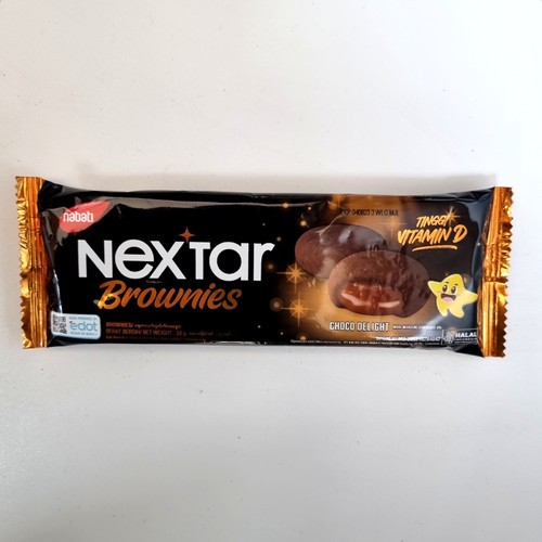 Nyimas_Pawom Nabati Nextar Choco Brownies 10 X 27 Gr Gram Dus Box Coklat Cookies Chocolate Snack