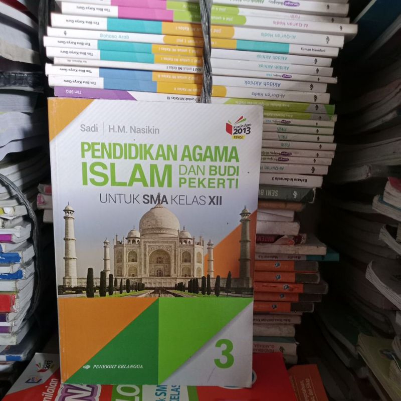 pendidikan agama Islam dan budi pekerti kelas 3 SMA Erlangga