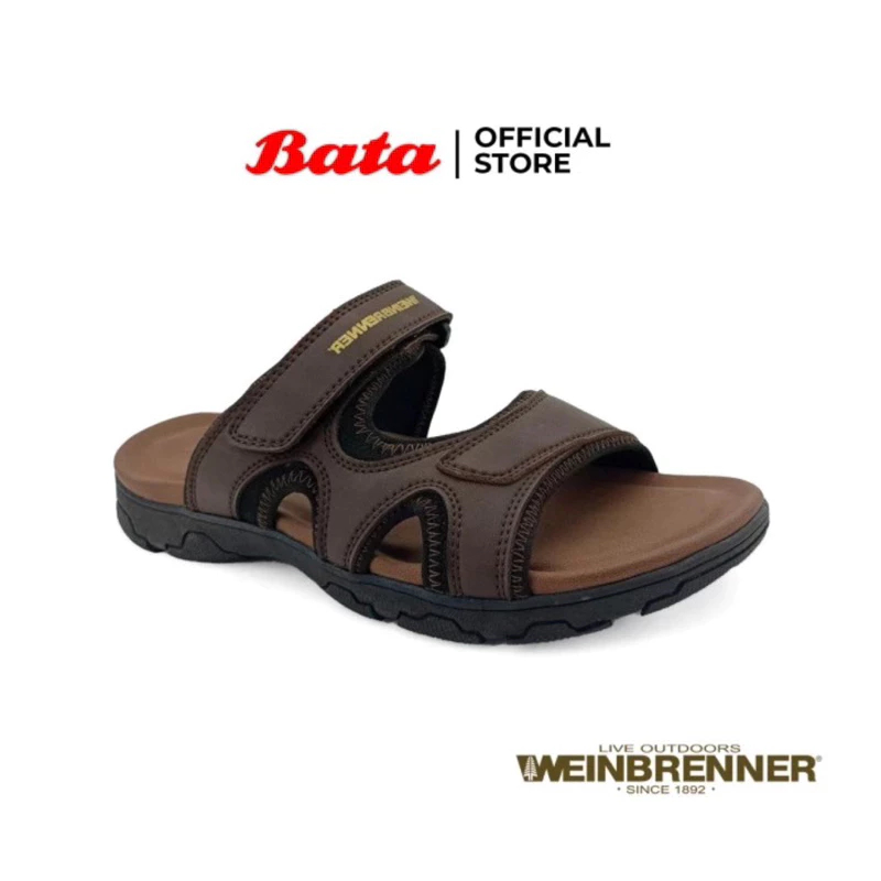 SANDAL BATA SANDAL  PRIA BATA Weinbrenner Sandal Gunung Pria Everest Coklat brown - 8714441