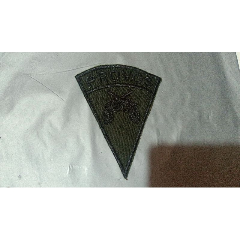 [READY STOK] LANGSUNG KIRIM LOGO PROVOS PDL TNI AD BORDIR