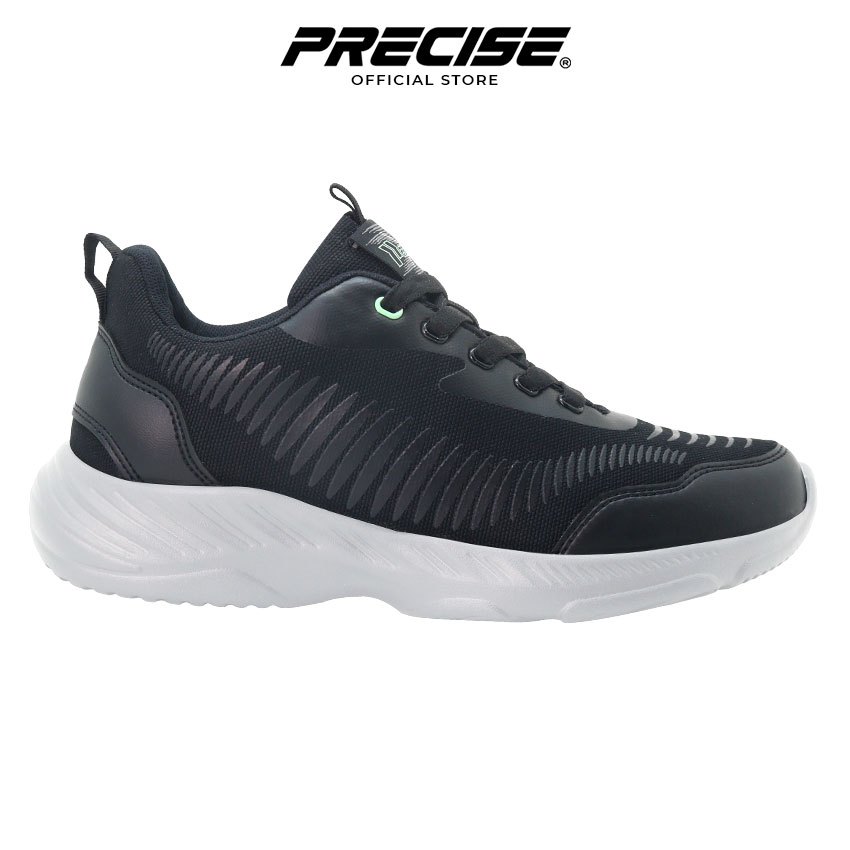 Precise Sabaku LC M Sepatu Sneakers Sekolah Hitam - Black/White