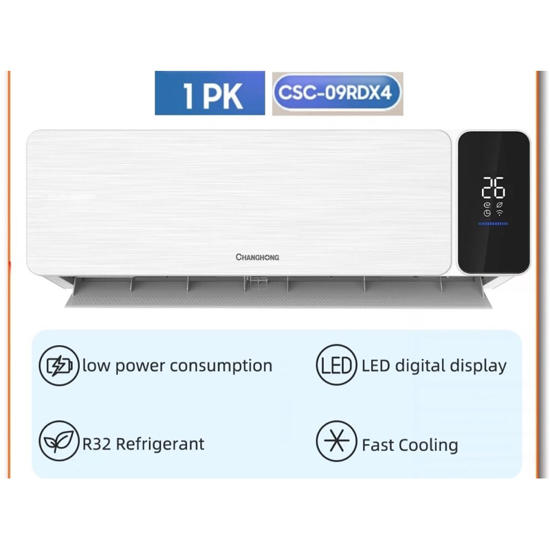 AC CHANGHONG 1PK LOW WATT CSC09RDX