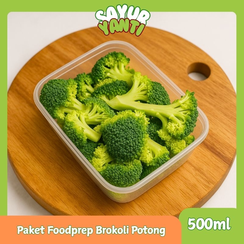

[KIRIM INSTAN] Miniprep Brokoli Potong - Sayur Yanti