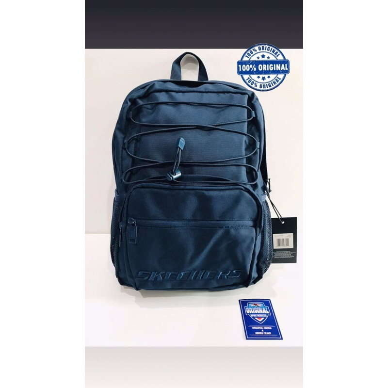 BIG SALE!!! TAS RANSEL SKECHERS NAVY ORIGINAL