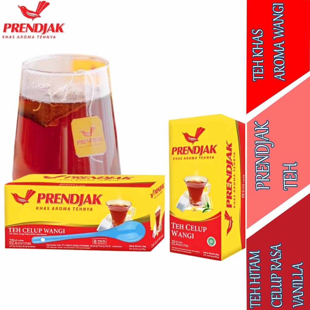 

Minuman Teh Instan - Teh Prendjak - Minuman Teh Celup Wangi - Isi 25 Sachet