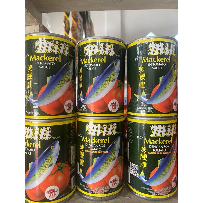 Sarden mili 100% original, produk asli malaysia. Expired 2028 | Ikan sarden mili tutup putih