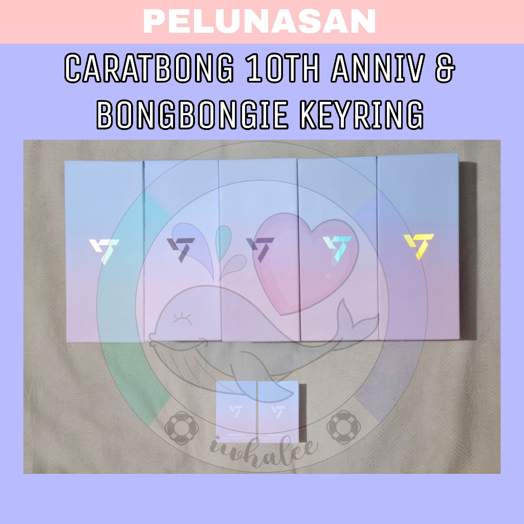 [PELUNASAN] SEVENTEEN - CARATBONG 10TH ANNIV & BONGBONGIE KEYRING