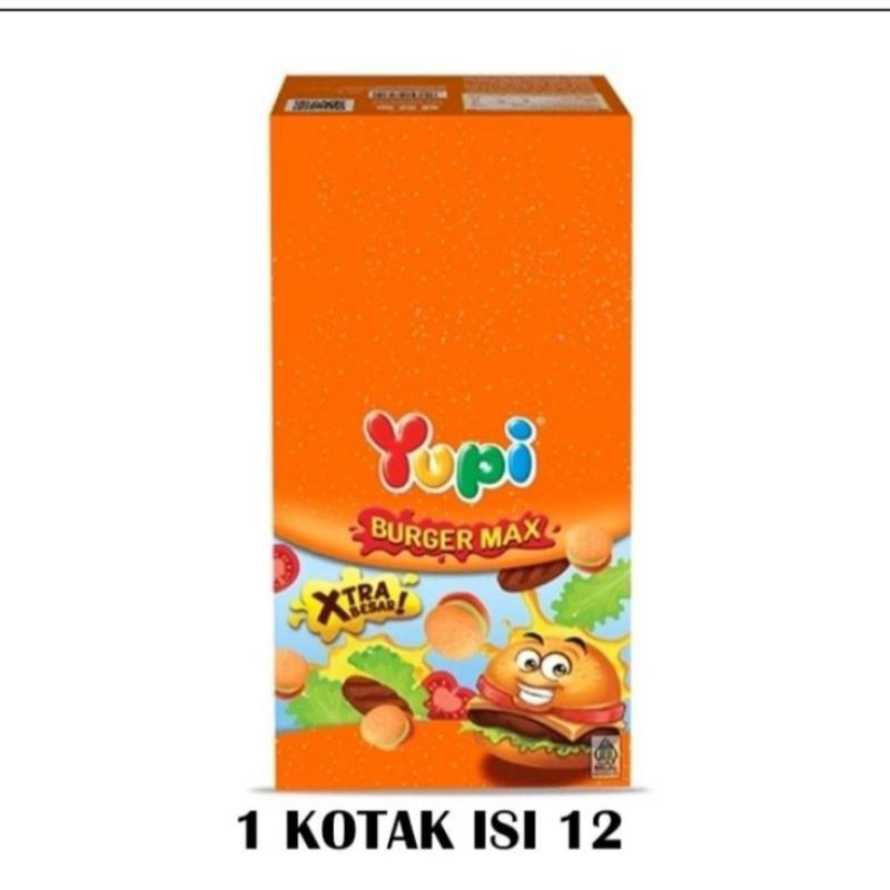 

YUPI BURGER MAX EXTRA BESAR | ISI 12PCS