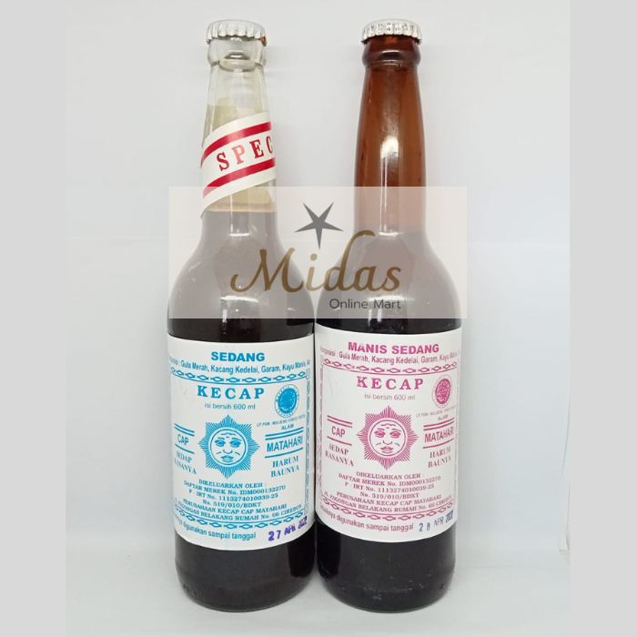 

Kecap Matahari Cirebon 600 ml