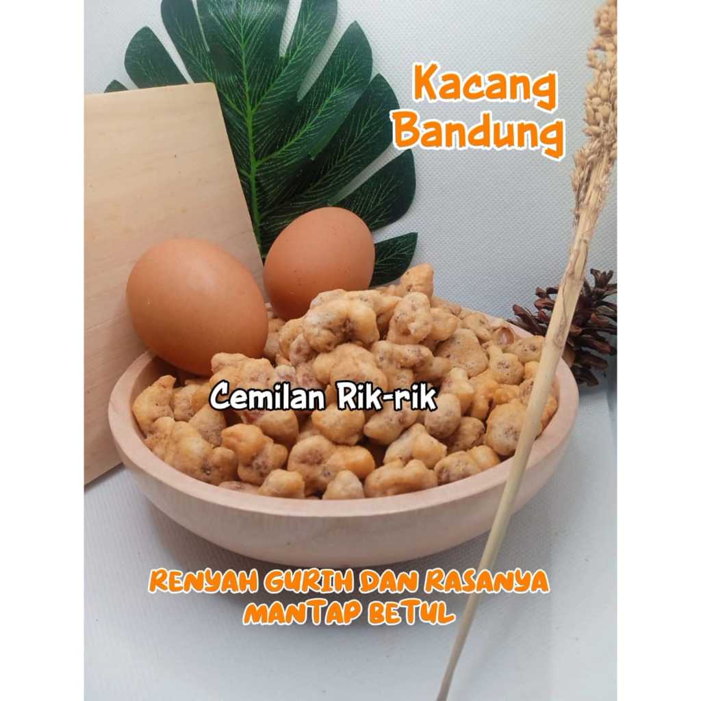 

Kacang Bandung Renyah & Gurih – Kemasan 100gr / 250gr | Camilan Khas Bandung