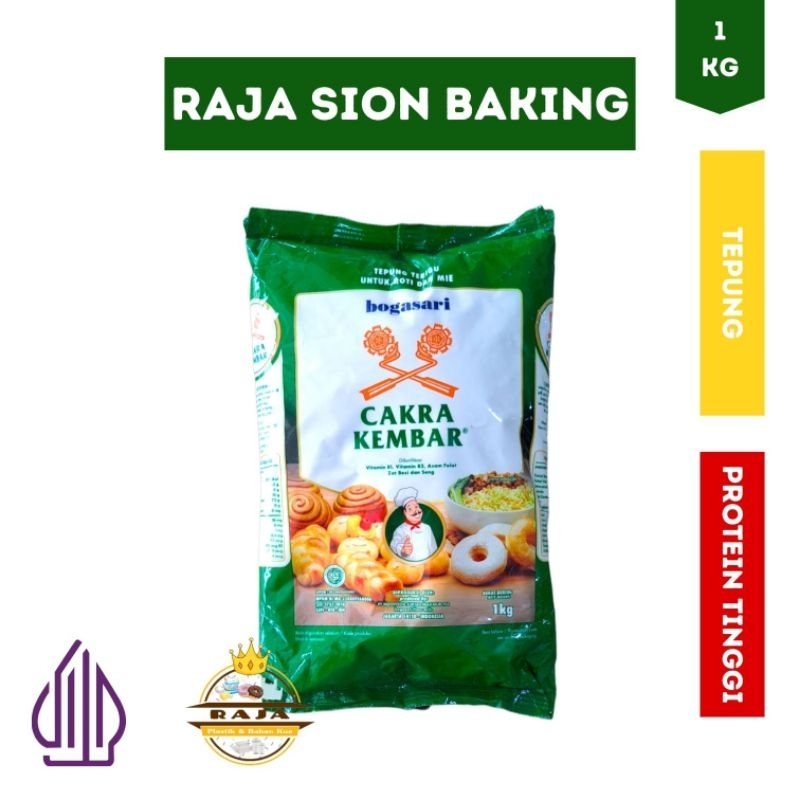 

Tepung Terigu Cakra Kembar Premium 1 KG ( Protein Tinggi )