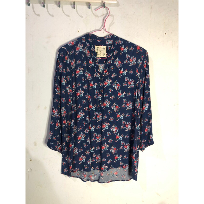 PRELOVED KEMEJA ATASAN BLOUSE WANITA BRANDED