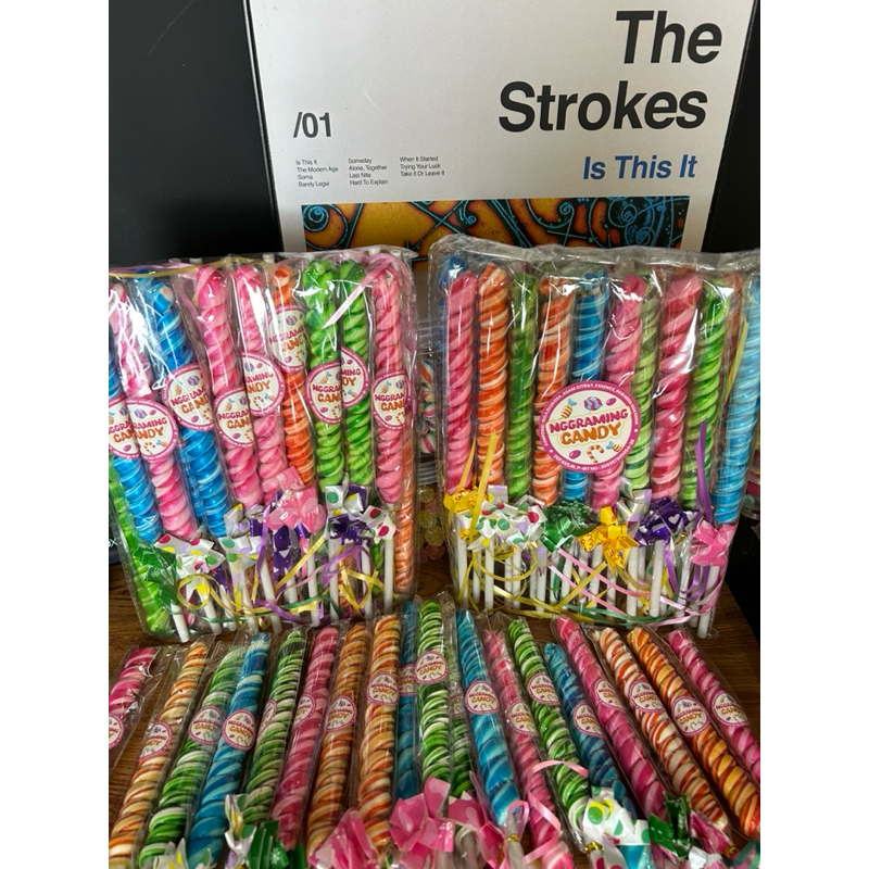 

Permen LOLIPOP ULIR panjang 22cm 20/pack termurah