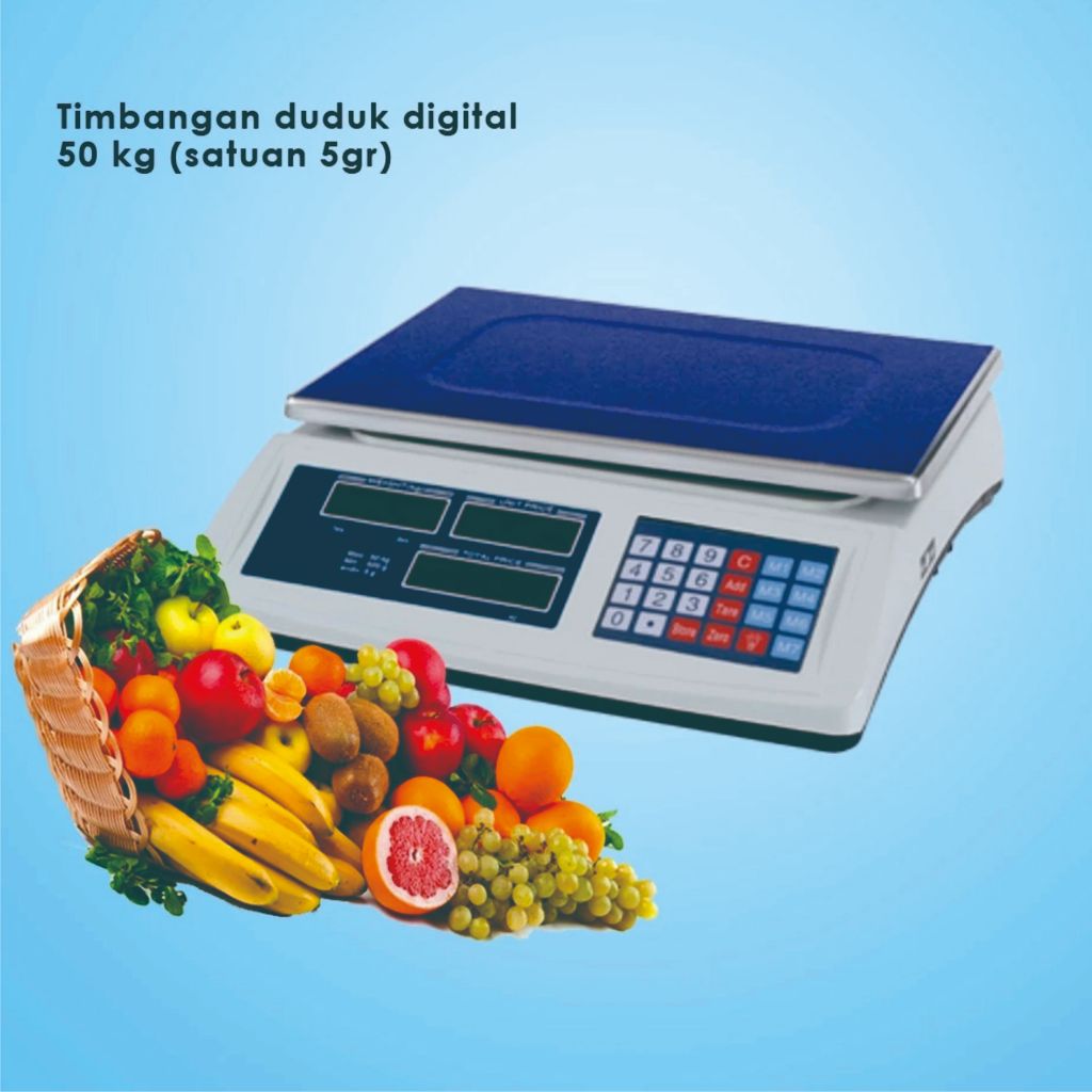 Timbangan Duduk Digital 50 Kg Nankai / Timbangan Digital Nankai